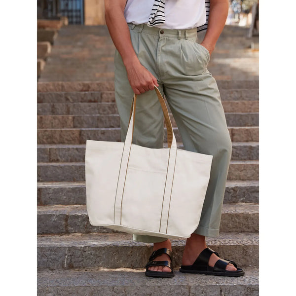 Courtside Tote Grande - personalizzabile con logo