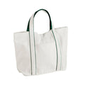 Courtside Tote Media bianco - personalizzabile con logo