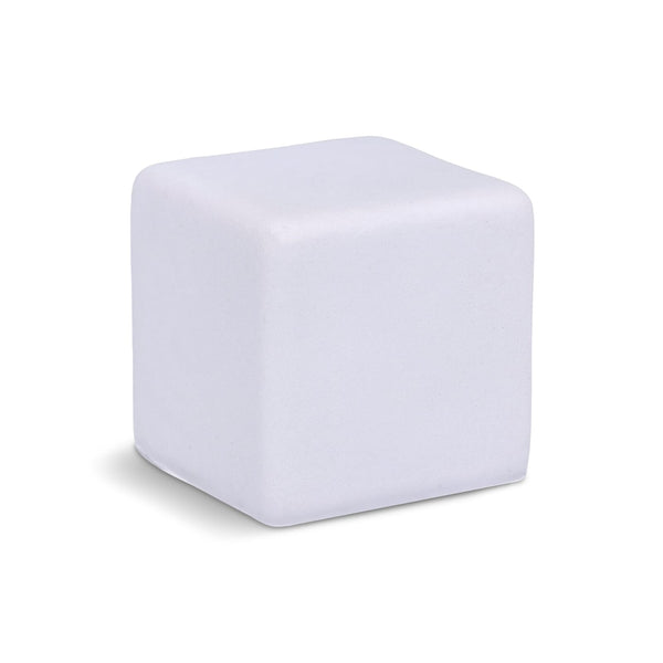 Cubo antistress Bianco - personalizzabile con logo