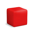 Cubo antistress Rosso - personalizzabile con logo