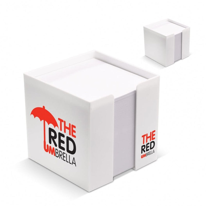 Cubo box 10x10x10cm Bianco - personalizzabile con logo
