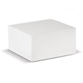 Cubo note bianco 10x10x5cm Bianco - personalizzabile con logo