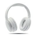 Cuffie ANC pieghevoli basic Bianco - personalizzabile con logo