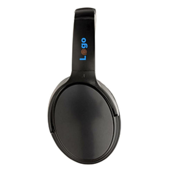 Cuffie wireless ANC nero - personalizzabile con logo