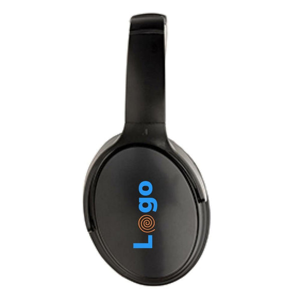 Cuffie wireless ANC nero - personalizzabile con logo