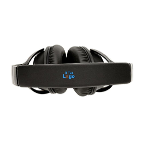Cuffie wireless ANC nero - personalizzabile con logo
