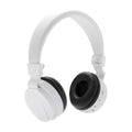 Cuffie wireless pieghevoli bianco - personalizzabile con logo