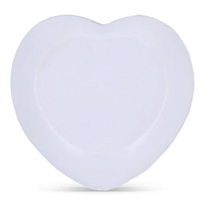 Cuore antistress Bianco - personalizzabile con logo