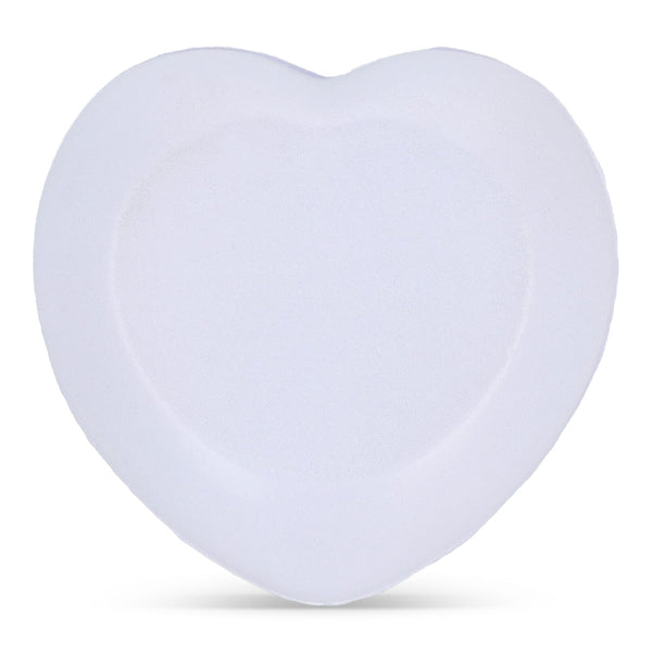 Cuore antistress Bianco - personalizzabile con logo