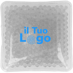 Cuscinetto caldo/freddo trasparente - personalizzabile con logo