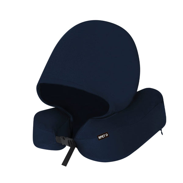 Cuscino con Cappuccio Dolking blu navy - personalizzabile con logo