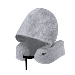 Cuscino con Cappuccio Dolking grigio - personalizzabile con logo