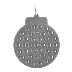 Cuscino di Alimentazione Pudle grigio - personalizzabile con logo