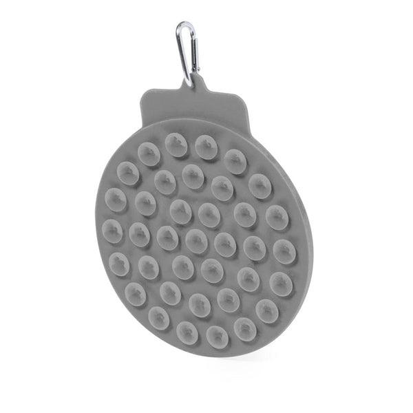 Cuscino di Alimentazione Pudle grigio - personalizzabile con logo