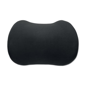 Cuscino ergonomico Nero - personalizzabile con logo