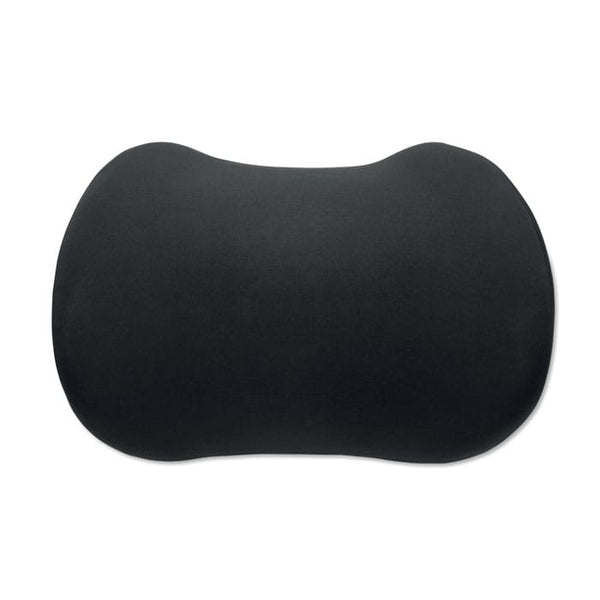 Cuscino ergonomico Nero - personalizzabile con logo