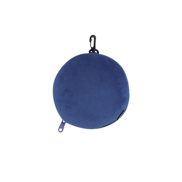 Cuscino Maschera Viaggio Pansir blu navy - personalizzabile con logo