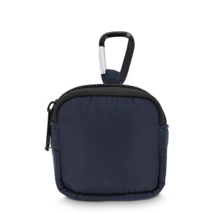 Custodia in nylon per auricolari 6,5 x 6 cm - personalizzabile con logo