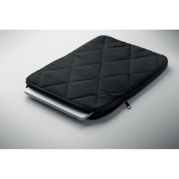 Custodia laptop in nylon 15" Nero - personalizzabile con logo