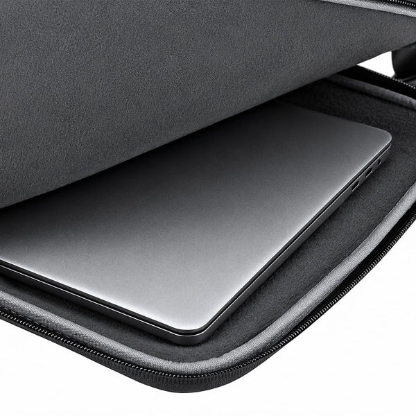 Custodia PC Portatile Elara nero - personalizzabile con logo