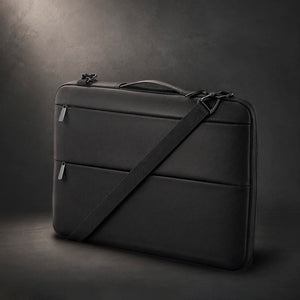 Custodia PC Portatile Elara nero - personalizzabile con logo