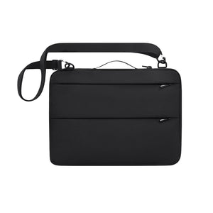 Custodia PC Portatile Elara nero - personalizzabile con logo