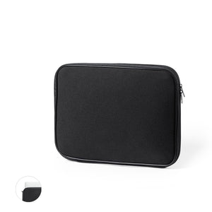 Custodia PC Portatile Fobis nero - personalizzabile con logo