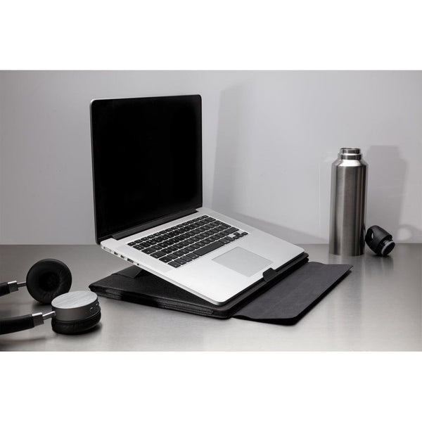 Custodia per PC e workstation Fiko 2 in 1 nero - personalizzabile con logo