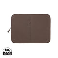 Custodia porta PC 15,6" KENTO URBAN in nylon riciclato RCS marrone - personalizzabile con logo