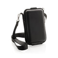 Custodia rigida Swiss Peak OSLO RCS per smartphone nero - personalizzabile con logo