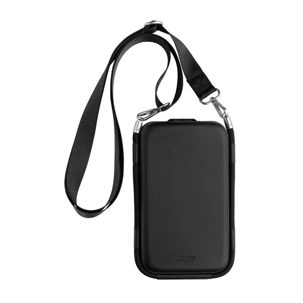 Custodia rigida Swiss Peak OSLO RCS per smartphone nero - personalizzabile con logo