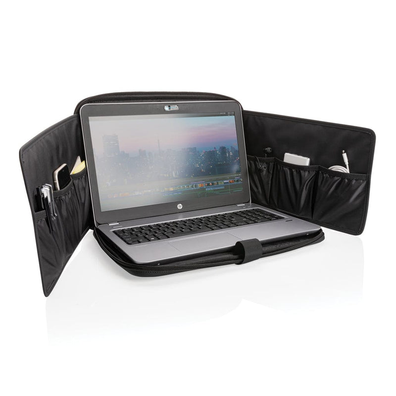 Custodia Swiss Peak per laptop in pelle vegana, no PVC Colore: nero €29.97 - P788.001