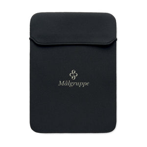 Custodia tablet neoprene 15" Nero - personalizzabile con logo