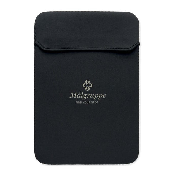 Custodia tablet neoprene 16" Nero - personalizzabile con logo