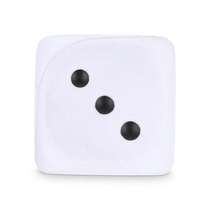Dado antistress Bianco - personalizzabile con logo