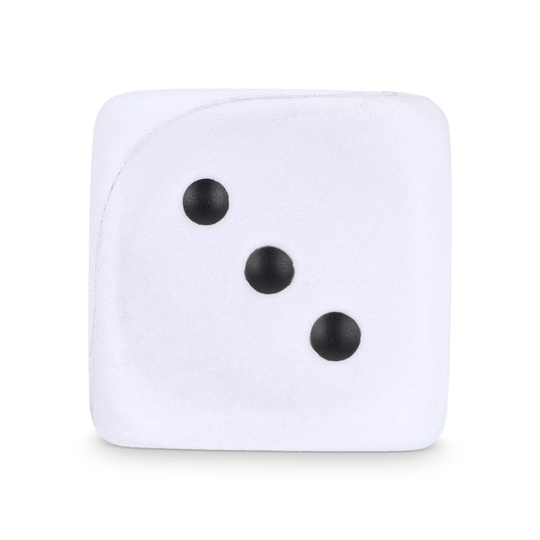 Dado antistress Bianco - personalizzabile con logo