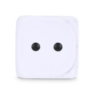 Dado antistress Bianco - personalizzabile con logo