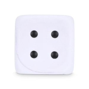 Dado antistress Bianco - personalizzabile con logo