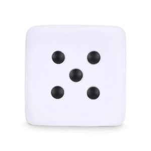 Dado antistress Bianco - personalizzabile con logo