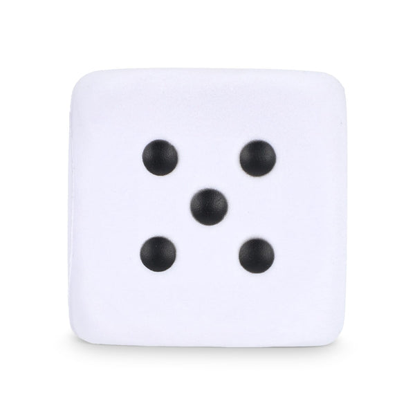 Dado antistress Bianco - personalizzabile con logo