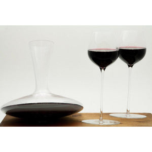 Decanter danzante in vetro soffiato - personalizzabile con logo