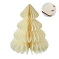 Decorazione albero di Natale beige - personalizzabile con logo
