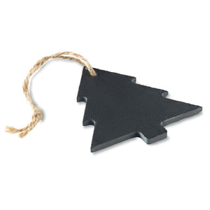 Decorazione albero di Natale Nero - personalizzabile con logo