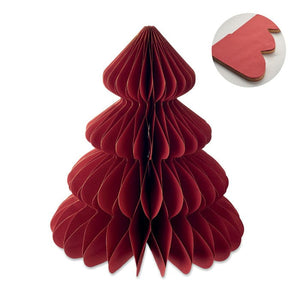Decorazione albero di Natale Rosso - personalizzabile con logo