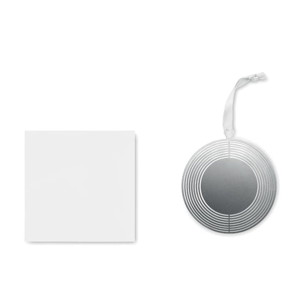 Decorazione con nastro Color argento - personalizzabile con logo