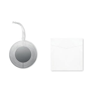 Decorazione con nastro Color argento - personalizzabile con logo