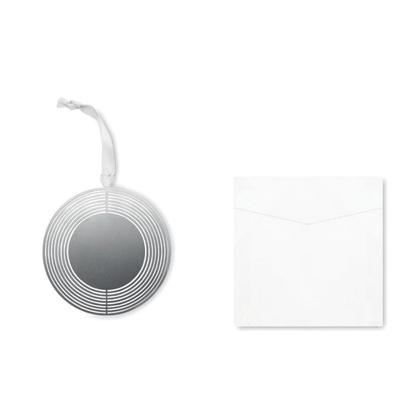 Decorazione con nastro Color argento - personalizzabile con logo