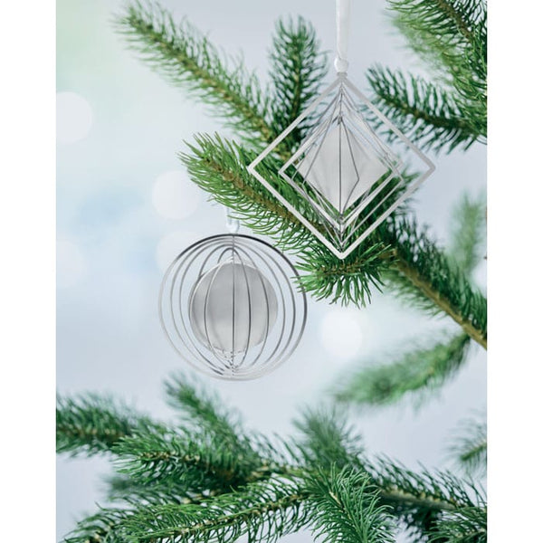 Decorazione con nastro Color argento - personalizzabile con logo