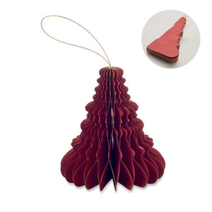 Decorazione da appendere Rosso - personalizzabile con logo