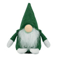 Decorazione di gnomi in feltro Verde - personalizzabile con logo